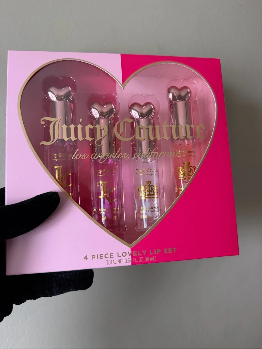 Juicy Couture Pink 4-Piece Lovely Lip Set